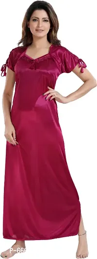 Trending Satin Night Gown For Women