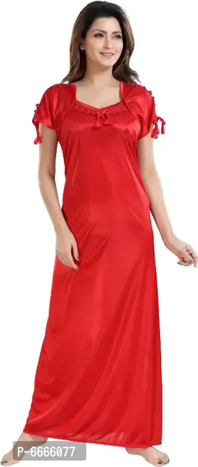 Trending Satin Night Gown For Women