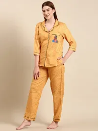 Boss Lady Back Printed Pyjama Set/Night Suit For Women-thumb2