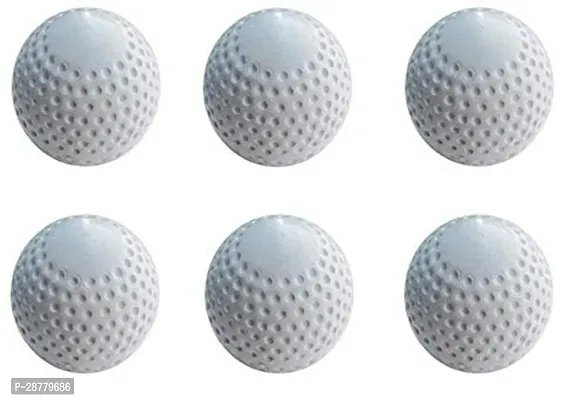 Ankaro White Match Field Hockey Ball,Hockey Ball for Practice (Pack of 6 Ball)hellip;-thumb0