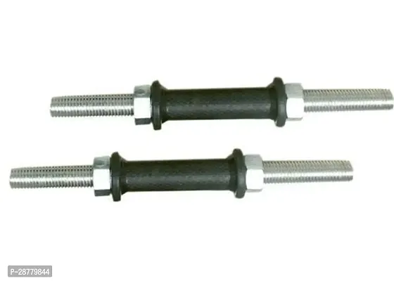 Ankaro Dumbbell Rod with Nuts,Dumbbell Rod Set,Dumbbell Rod,14-inch Set of 2-thumb0