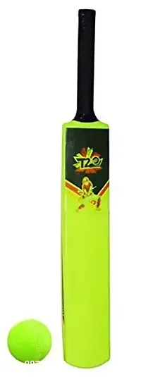 Ankaro Heavy Tennis Cricket Bat, Hard Plastic Cricket Bat,Plastic Cricket Bat for Adults and Kid, Free Ball (Size 6)hellip;