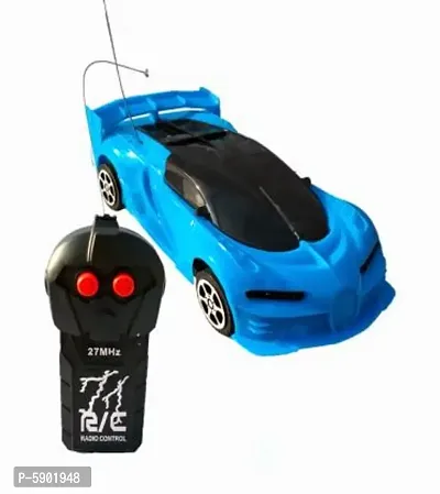 Light Fast Modern Car Full function Radio remote control car for kids  (Blue)-thumb0