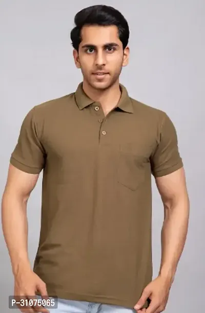 Stylish Polo Tshirt For Mens-thumb0