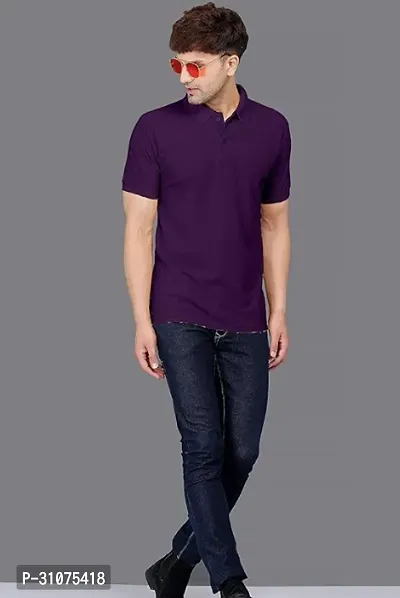 Stylish Polo Tshirt For Mens-thumb0