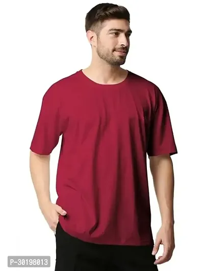 HIMKIDS ENTERPRISES Slim Fit Elastane Blend Half Sleeve Casual T Shirt  Round Neck T Shirt-thumb0