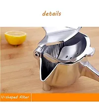 VIRZA TRADE Metal Lemon Manual Fruit Juicer Heavy Duty Alloy Lemon Press Squeezer Lemon Orange Juicer Simple Fruit Press Squeezer Citrus-1 pcs-thumb4