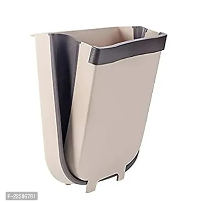 VIRZA TRADE Kitchen Cabinet Door Hanging Trash Can Collapsible Dust Bin, Foldable Garbage Can Waste Bins Room Car Waste Box Kitchen Tools Kitchen Supplies-thumb0