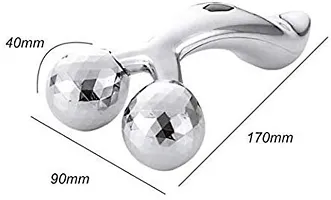 Virza Trade Y Shape Portable Compact Face Roller Skin Lifting  Firming 3D Massager-thumb1