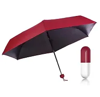 VIRZA TRADE Double Layer Umbrella with Capsule Cover for UV Protection Rain Outdoor Car Umbrella for Women Men (Multicolour)-thumb1