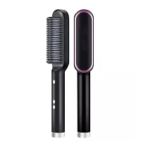 Virza trade Hair Straightener Comb for Women  Men, Hair Styler, Straightener machine Brush (multi-color)-thumb3