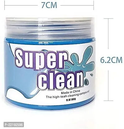 Virza trade Super Clean Gel Car Cleaning Jelly Car Detailing Interior Cleaner Compound Reusable Eco Friendly-thumb3