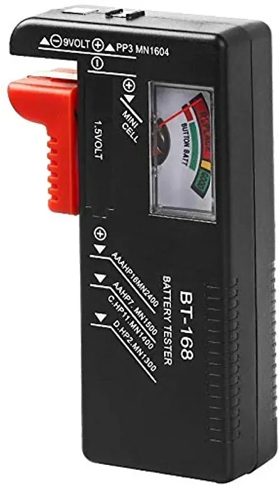 Virza Trade Universal Battery Checker Tester for AA AAA C D 9V 1.5V Button Cell B V8F5