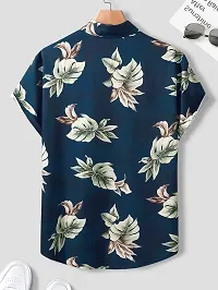 Reliable Multicoloured Cotton Printed Short Sleeves Casual Shirt For Men-thumb1