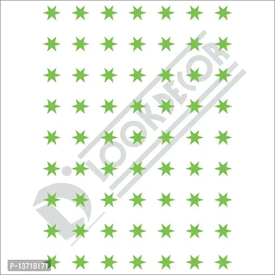 Look Decor Green Fluorescent ( Radium Sticker) Night Glow In The Dark, Star Astronomy Wall Stickers (Pack Of 201 Stars Big And Small) - Complete Sky Code-104-thumb5