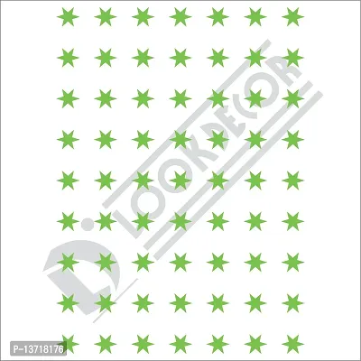 Look Decor Green Fluorescent ( Radium Sticker) Night Glow In The Dark, Star Astronomy Wall Stickers (Pack Of 201 Stars Big And Small) - Complete Sky Code-109-thumb5