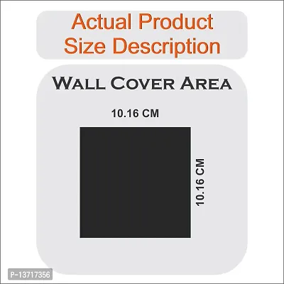 Look Decor 28 Big Square Red-Cp205 Acrylic Mirror Wall Sticker|Mirror For Wall|Mirror Stickers For Wall|Wall Mirror|Flexible Mirror|3D Mirror Wall Stickers|Wall Sticker Cp-731-thumb3