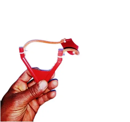 VEDO Plastic Slingshots/Gulel, Flat Industrial Rubber, Ideal for Trekking  Camping, Made in India Product Assorted Color
