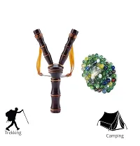 VEDO Slingshots/Gulel, Flat Industrial Rubber, Ideal for Trekking  Camping, Made in India Product Assorted Color-thumb1
