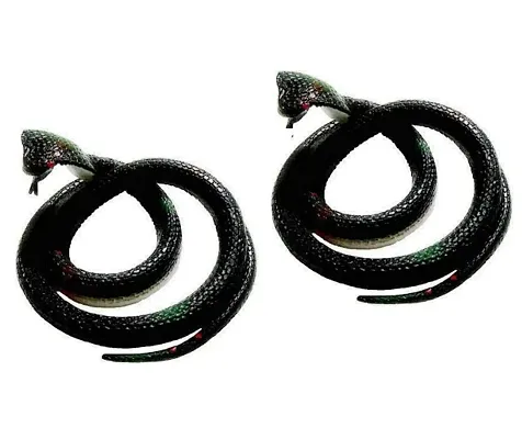 Toys  Gifts Realistic Rubber Snakes Prank Toy Pack of 2