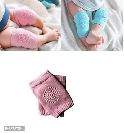 Cotton Baby Knee pad Elbow Protector Baby Leg Warmer Knee Support Protector Pack of 1-thumb0
