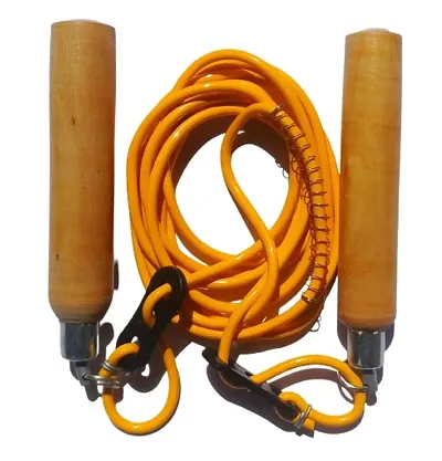 Wooden Handle Skipping Rope Freestyle for Gym Training and Workout Unisex, Boys, Girls, Male, Female, Gym, Workout, Weight Loss, Gym Training