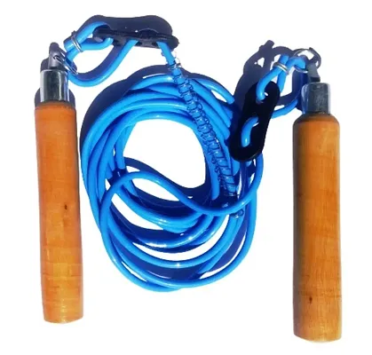 Wooden Handle Skipping Rope Freestyle for Gym Training and Workout Unisex, Boys, Girls, Male, Female, Gym, Workout, Weight Loss, Gym Training