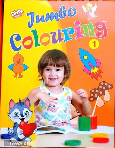 Jumbo Drwaing Book for Kids, 48 Pages Picture Early Drawing Book-thumb0