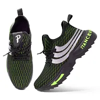 FOBE KORTURE Stylish Running & Walking Sneaker Shoes for Men & Boys (Green, Numeric_8)-thumb3