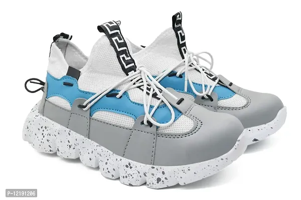 FOBE KORTURE White Synthetic Sport Shoes for Kid Boy for Kids - UK 5-thumb0