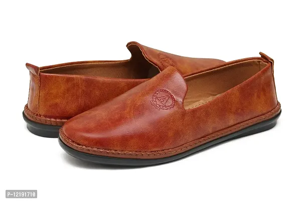 FOBE KORTURE Tan Synthetic Ethnic Traditional Shoe for Men - 6 UK-thumb5