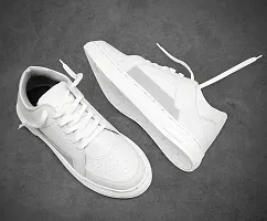 FOBE KORTURE White Synthetic Sneaker Shoes for Men - 10 UK-thumb2