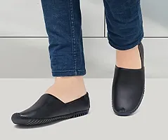 FOBE KORTURE Men's Black Synthetic Loafers - 9 UK-thumb1