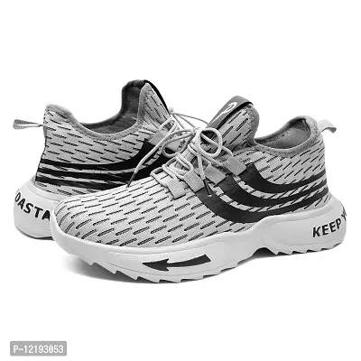 FOBE KORTURE Stylish Running & Walking Sneaker Shoes for Men & Boys (White, Numeric_9)-thumb5