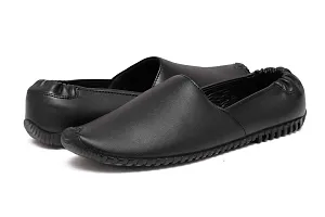 FOBE KORTURE Men's Black Synthetic Loafers - 9 UK-thumb3