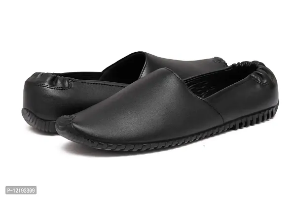 FOBE KORTURE Men's Black Synthetic Loafers - 9 UK-thumb4