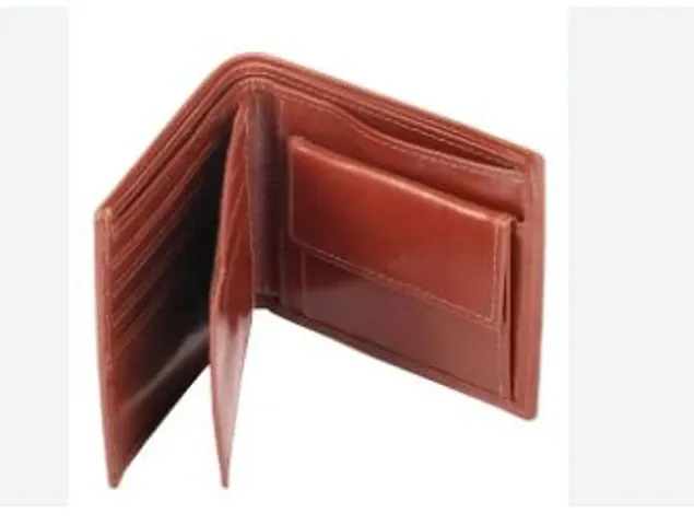 Comfortable Long Length Self Design Two Fold Wallet For Men