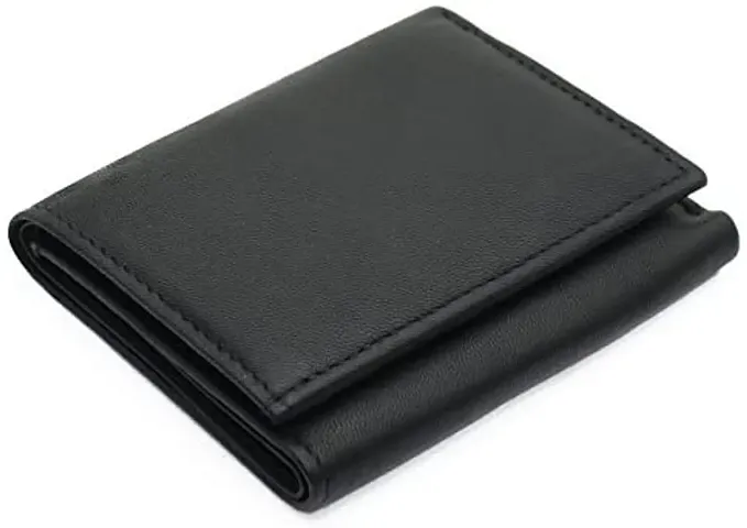 Stylish Faux Leather Two Fold Wallet