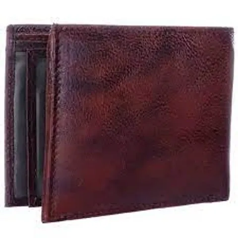 Comfortable Long Length Self Design Two Fold Wallet For Men