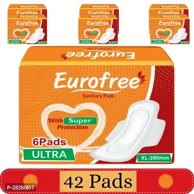 Softy Sanitary Pads  For Women Pack Of 42 Pieces