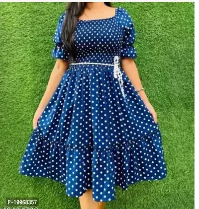 SE Sensational American polka dots dress