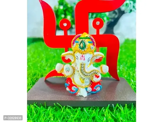 Classic Swastik Ganesh Showpiece Decorative Showpiece