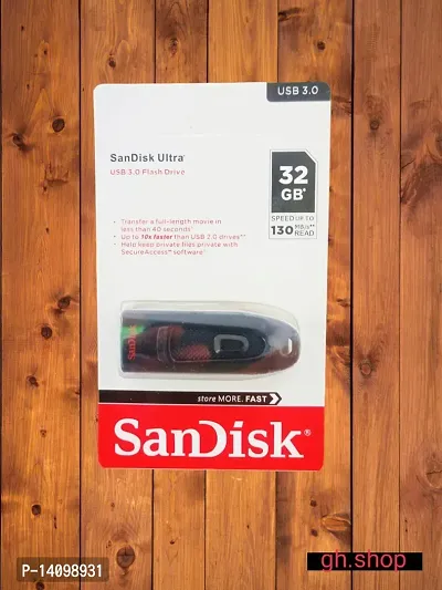 SanDisk SDCZ48-064G-I35 32 GB Pen Drive  (Black)