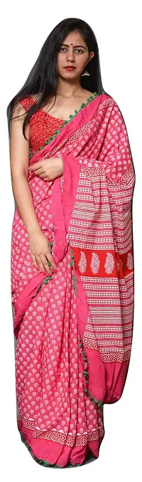 Alluring 100% cotton Sarees 