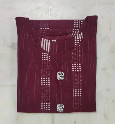 Stylish  Khadi Cotton Kurta For Women