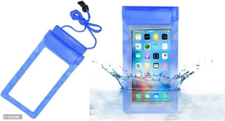 Waterproof Mobile Pouch Blue colour pack of 2