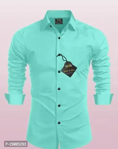 Men Regular Fit Solid Casual Shirt