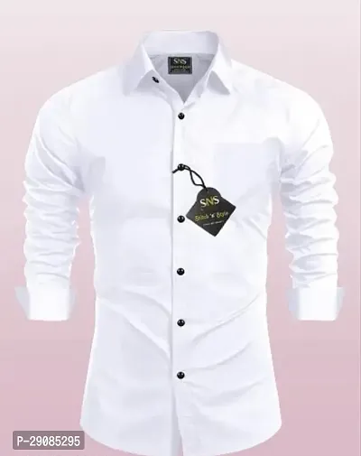 Men Regular Fit Solid Casual Shirt