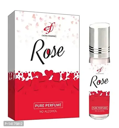 Perfumery House -Attar Rose Perfume Alcohol-free for Men and Women Long Lasting Pure And Natural Attar Love Oil Perfume - 6ml Pack-thumb0