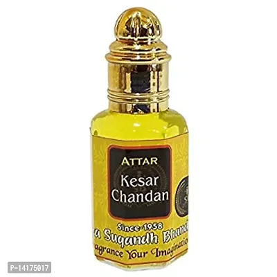 Mysore Kesar Chandan Attar Roll-on Long-Lasting Fragrance (12 ml)